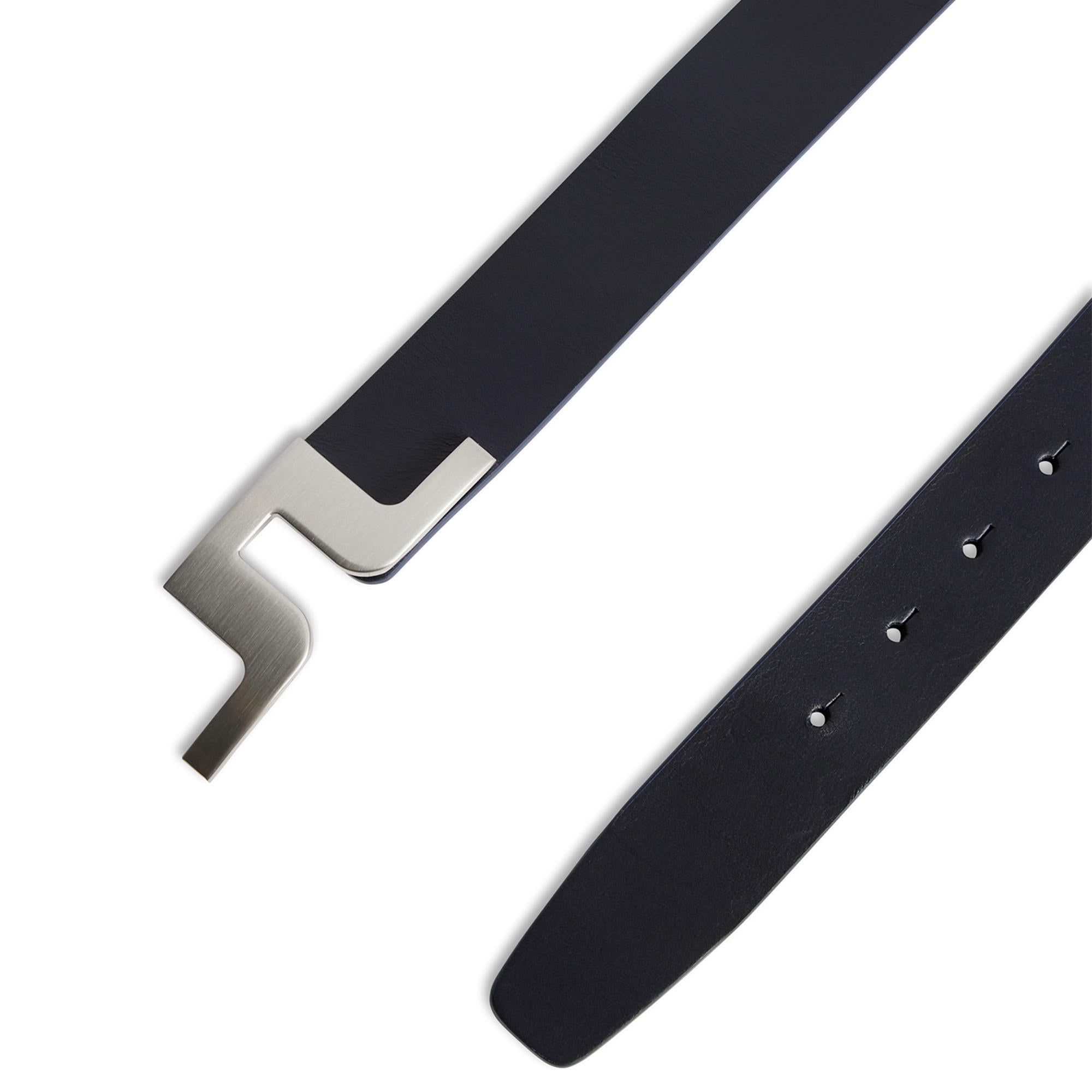 J Lindeberg Bridge Mens Belt Navy
